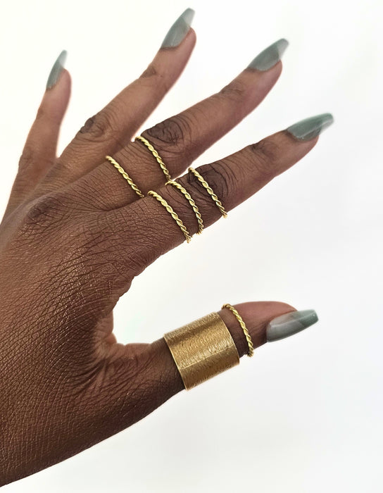 Divine Knot Stacking Rings (Set of 6)