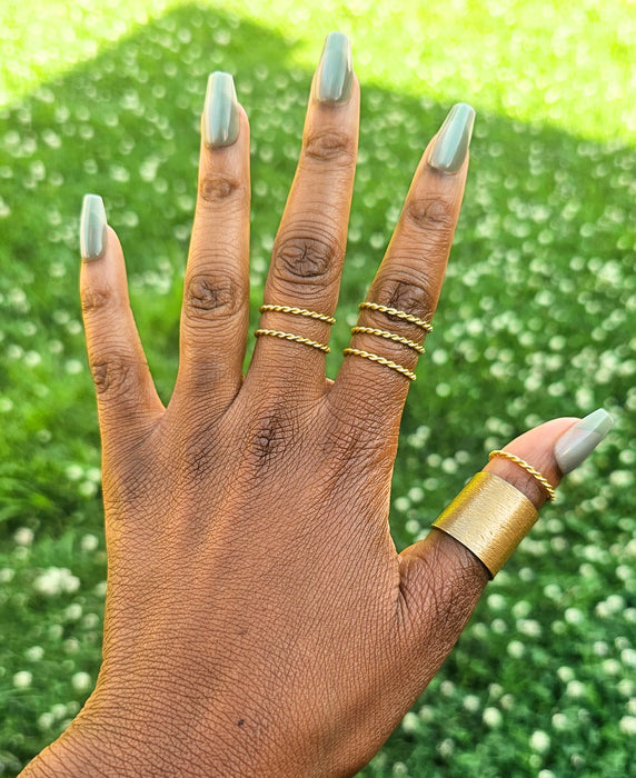 Divine Knot Stacking Rings (Set of 6)