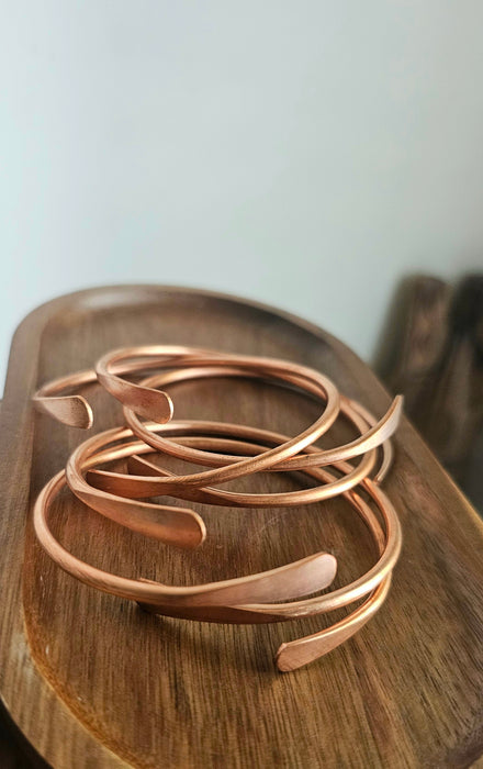 Copper Bangle Set