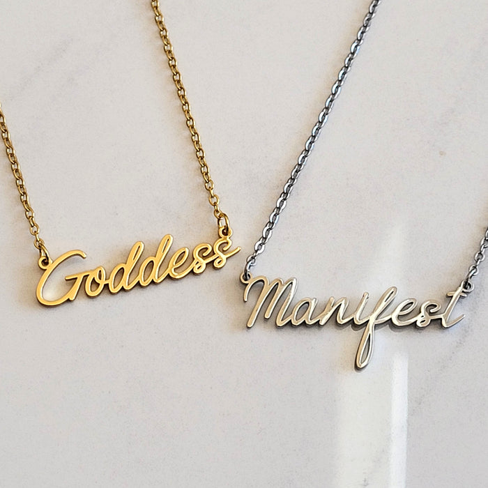 Manifest That Shit Necklace