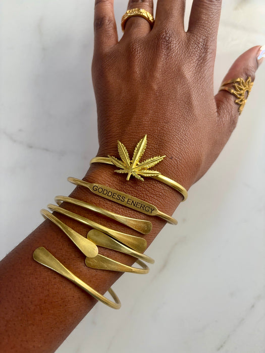 Ensemble de bracelets Ganja « Goddess Energy »