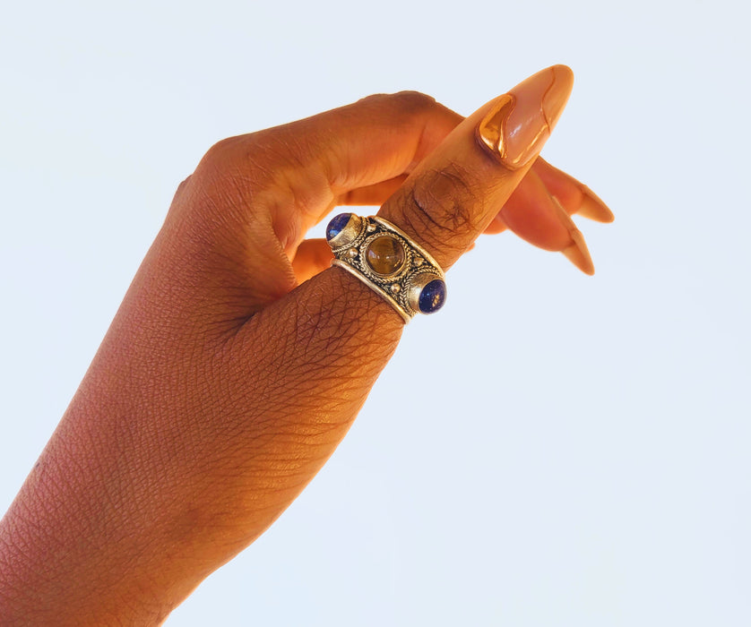 Midnight Huntress Ring
