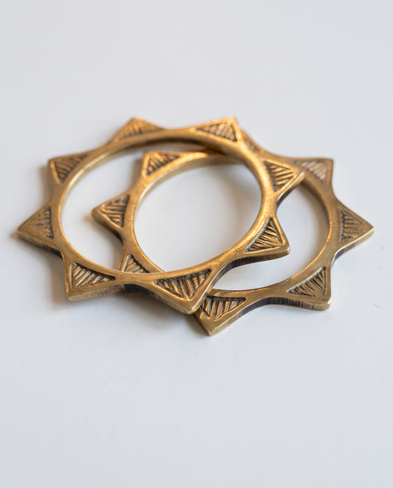 Zo Brass Bangles