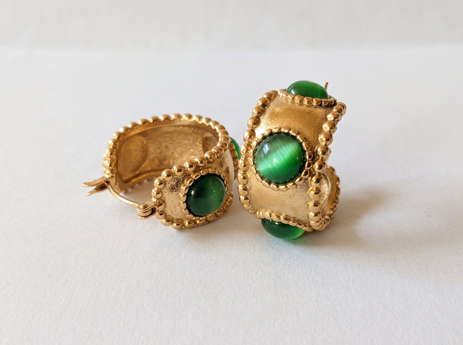 The Venus Gold Hoops