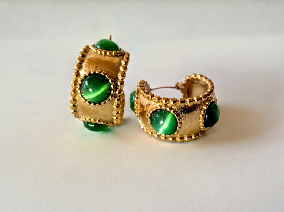 The Venus Gold Hoops