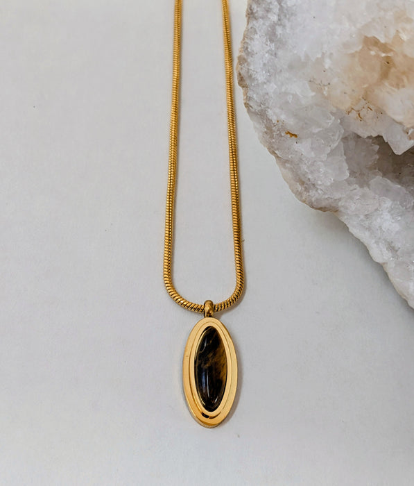 Mystic Tiger's Eye Pendant