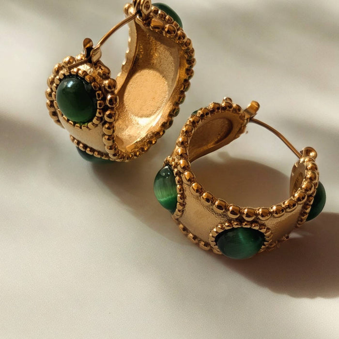 The Venus Gold Hoops