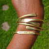 Hot Girl Shit Affirmation Bangle -  Moon Goddess