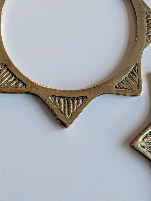 Zo Brass Bangles