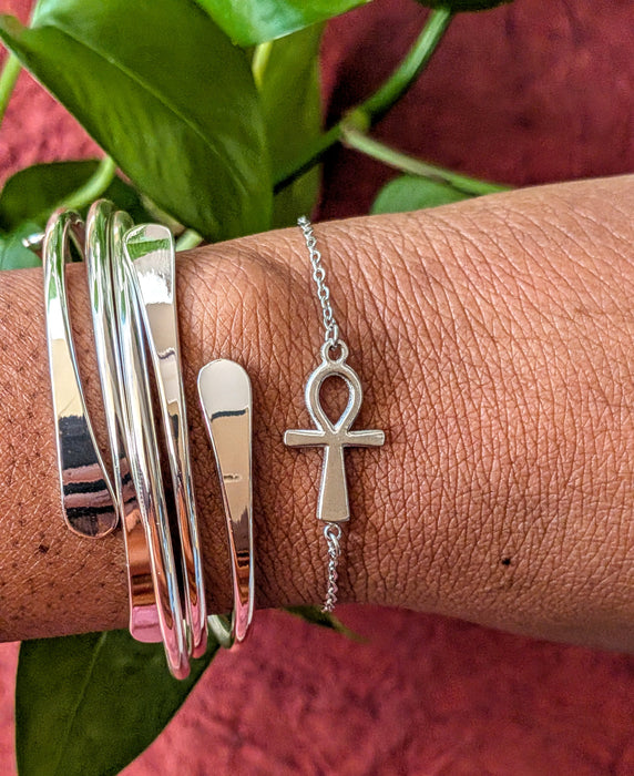 Dainty Ankh Bracelet