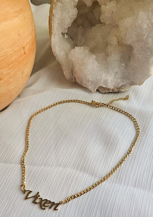 "Vixen" 18K Gold Plated Necklace