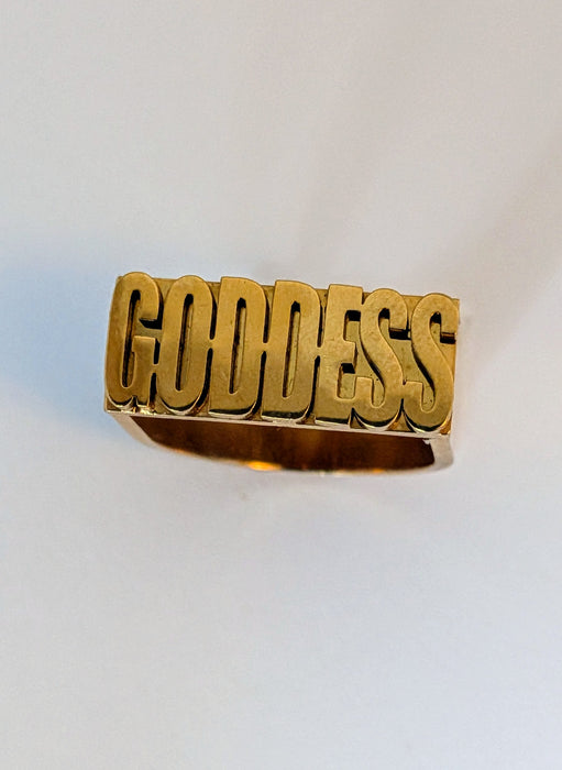 The "Goddess" Ring