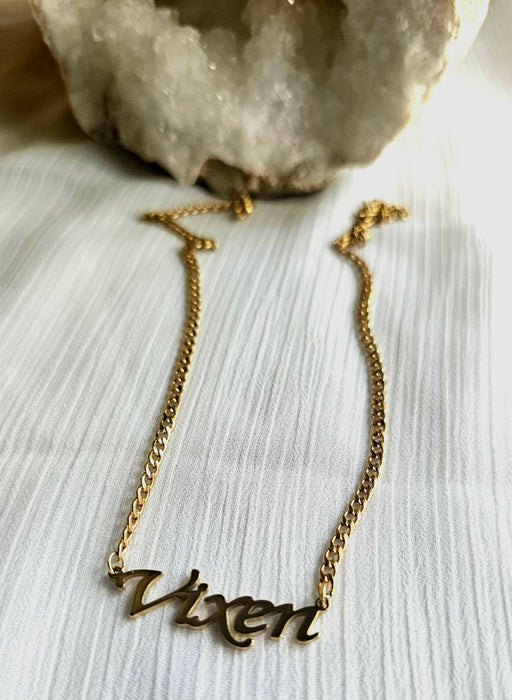 "Vixen" 18K Gold Plated Necklace