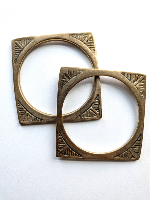 Zuri Brass Bangles