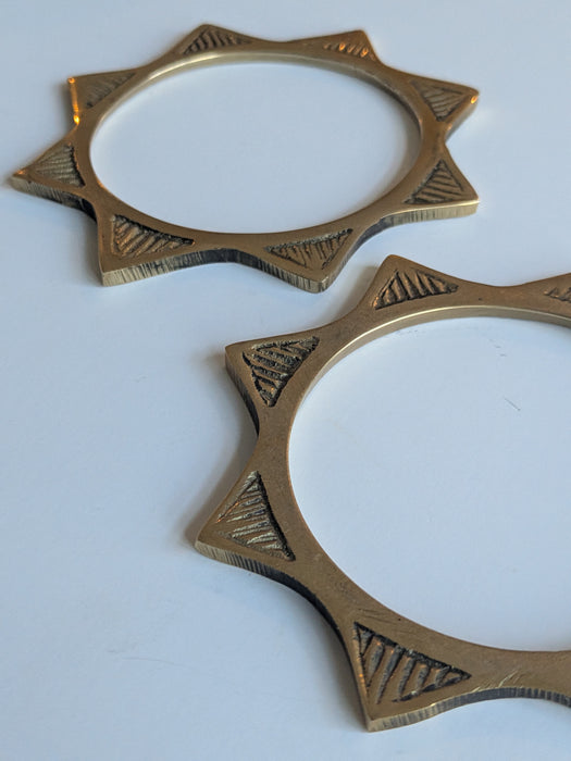 Zo Brass Bangles
