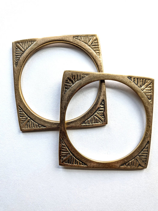 Zuri Brass Bangles
