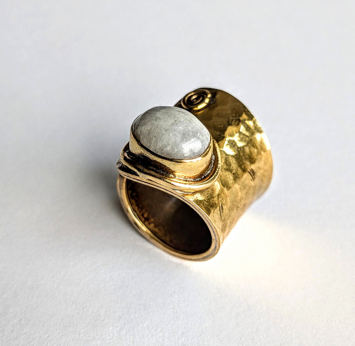 Zuri Brass Ring