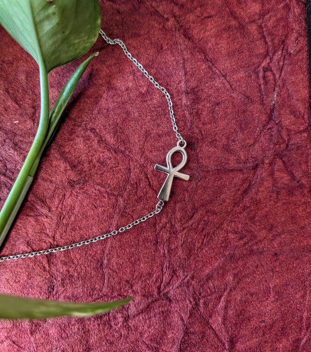 Dainty Ankh Bracelet