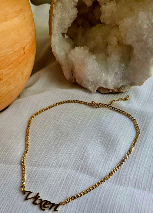 "Vixen" 18K Gold Plated Necklace