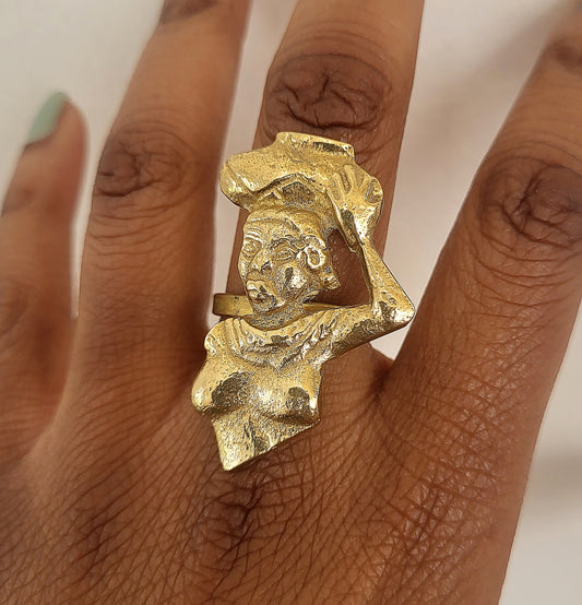 Mama Africa Brass Ring