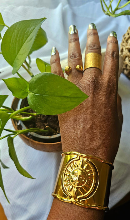 Radiant Sun Statement Cuff