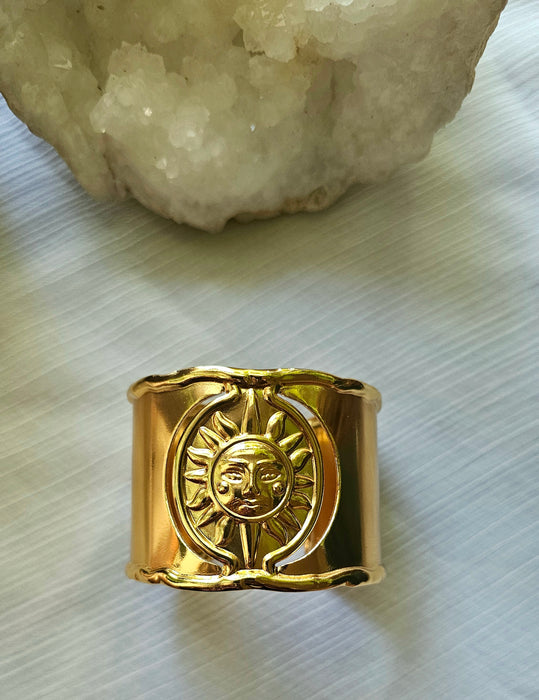 Radiant Sun Statement Cuff