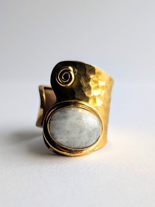 Zuri Brass Ring