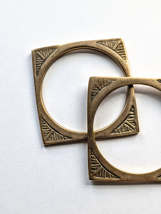 Zuri Brass Bangles