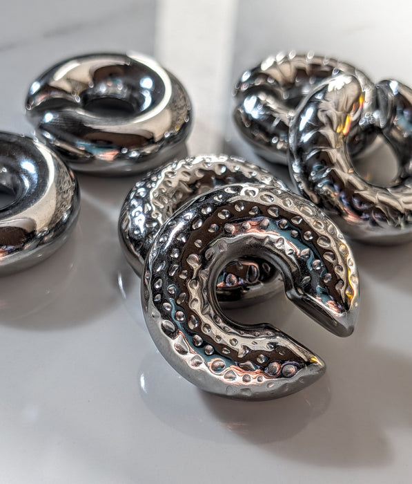 The Selene- Silver Cartilage Ear Cuff